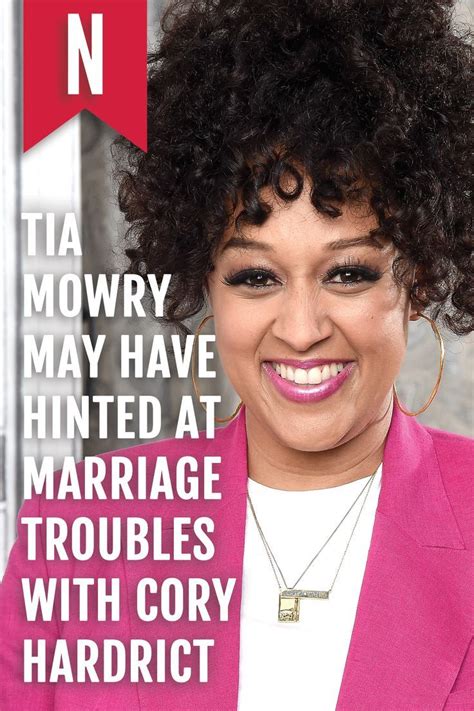 Tia Mowry May Have Hinted At Marriage Troubles With Cory Hardrict Nicki Swift In 2022 Cory