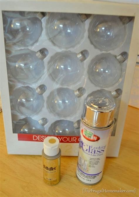 Check spelling or type a new query. DIY Mercury Glass Ornaments | The Frugal HomemakerThe Frugal Homemaker | Mercury glass diy, Xmas ...