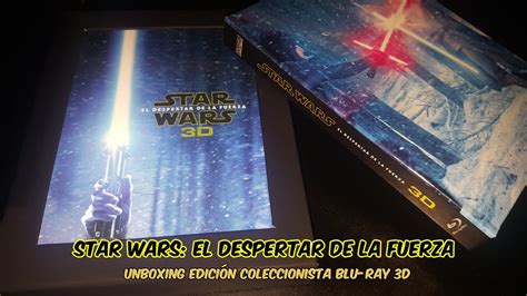 Star Wars El Despertar De La Fuerza Unboxing Edici N Coleccionista