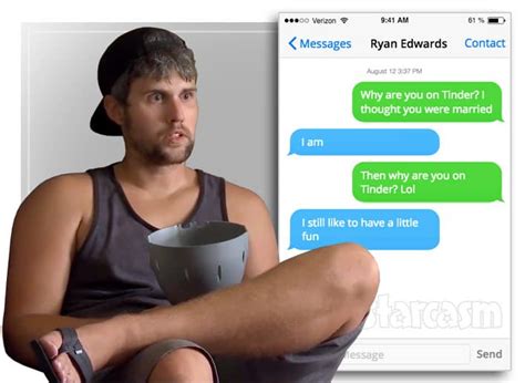 Ryan Edwards Caught Sexting Sending Penis Pics To Woman He Met On Tinder Last Week