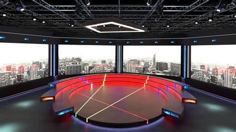 Virtual Tv Studio Chat Set 2virtual Sets That Are Required For Any