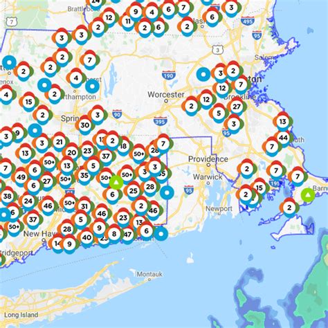 rhode island power outage map map
