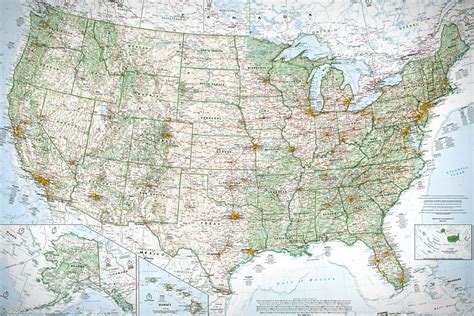 Map Of The Usa Geography