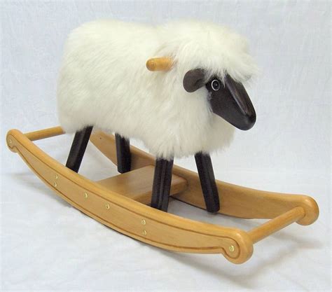 Ivory Fleece Rocking Lamb By The Rocking Sheep Company