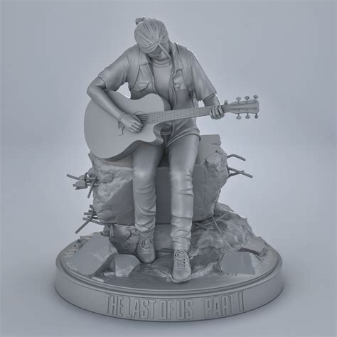 Ellie The Last Of Us Part 2 3d Model 3d Printable Cgtrader