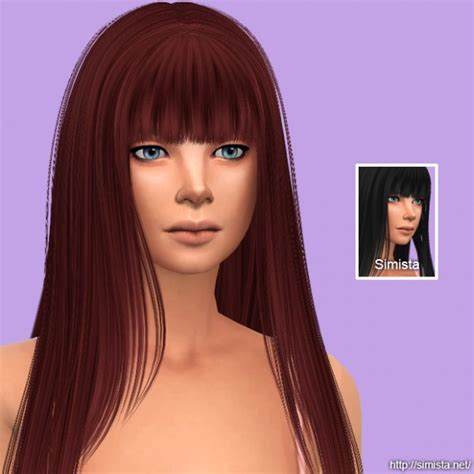 Sims 4 Hairs Simista Hair Retextured