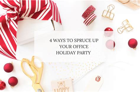 4 Ways To Spruce Up Your Office Holiday Party Savvy Creative Agency