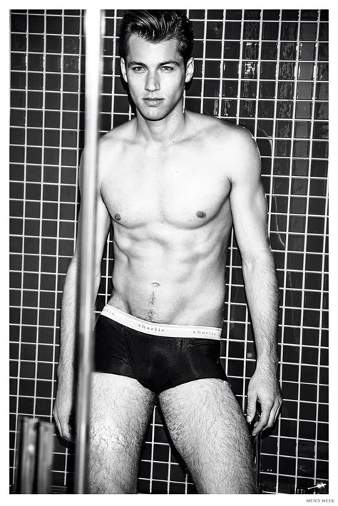 Kacey Carrig Models Underwear For Men S Week The Fashionisto