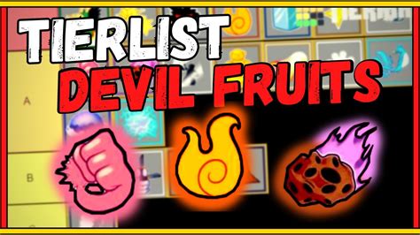 Ranking Every Single Devil Fruit In Blox Fruits Update 13 Tierlist