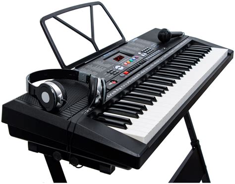 Musical Keyboard Electronic Digital Piano 61 Key Adults Beginner With