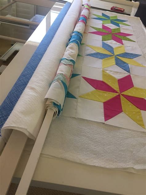 Table Top Quilt Basting Use The Rolling Method To Save Your Back