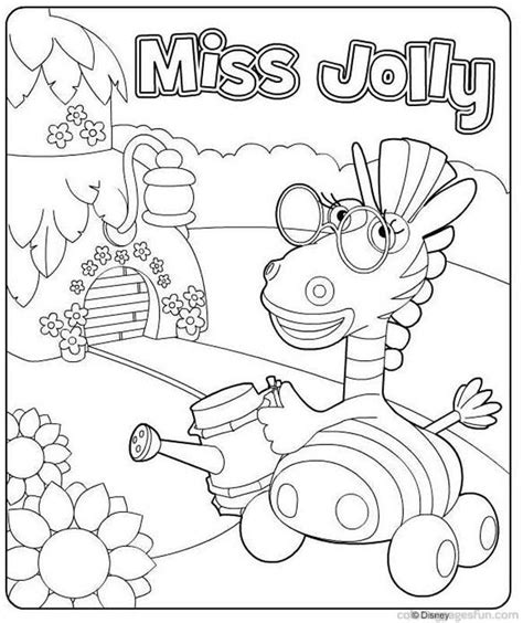 Color this adorable coloring page online from your desktop, tablet, or mobile device or print it out to color later. Jungle Junction Coloring Pages - Coloring Home