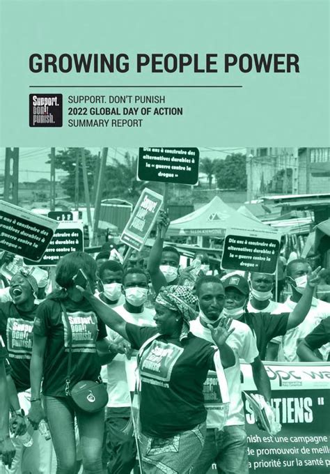 growing people power the support don t punish 2022 global day of action summary report