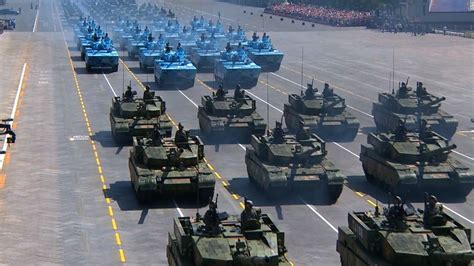 China Flexes Muscles With Wwii Military Extravaganza