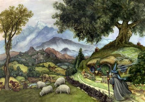 Bilbo Le Hobbit Hobbit Art Lotr Art Gandalf Legolas Frodo Tolkein Jrr Tolkien Art And