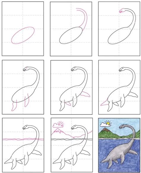 Como Dibujar Dinosaurios Paso A Paso Para Niños Manualidades Gratis