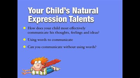 Session 2 Discover Your Childs Natural Talents Youtube