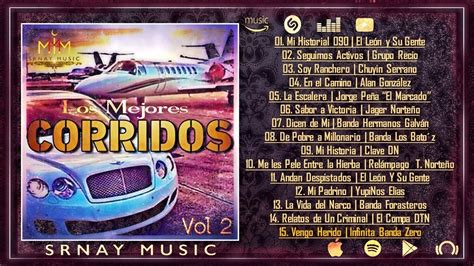 Los Mejores Corridos Mix 2019 Srnay Music Youtube