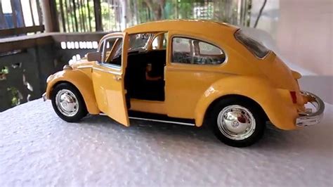 Vintage Volkswagen Beetle Diecast Model Car Funtoys4kids Youtube
