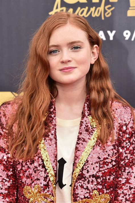 So proud of our cast and crew! Sadie Sink - 2018 MTV Movie And TV Awards in Santa Monica ...