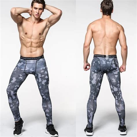 new winter thermal fleece men s compression run tights gym clothing base layer fitness pants