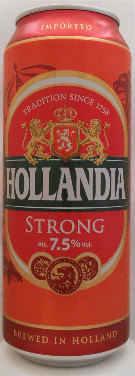 Последние твиты от hollandia (@kzrvhollandia). HOLLANDIA-Beer-500mL-Netherlands