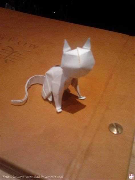 Origami Cat By Kawano Katsuhito On Deviantart