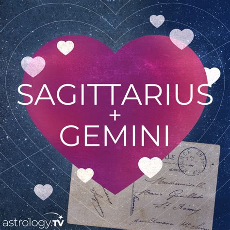 Easily hurt, cancer is very prone to feeling left out or unloved. Sagittarius and Gemini Compatibility | astrology.TV