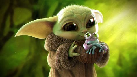 Baby Yoda Cartoon Zbrushcentral