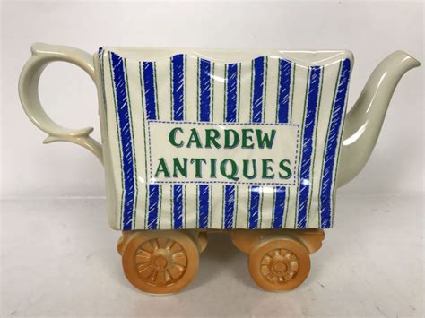 Vintage Paul Cardew Woodmanton Finest Tea Teapot 11w X 6d X 75h
