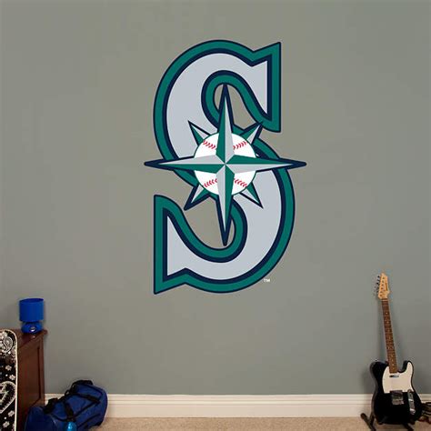 Seattle Mariners Alternate Logo Fathead Wall Decal