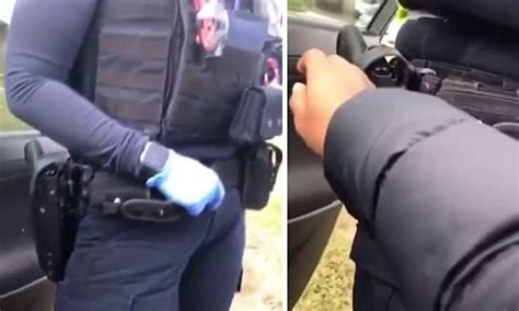 Man Reaches For Victoria Police Officers Gun During Stop Forcing Cop To Promptly Shut Him Down
