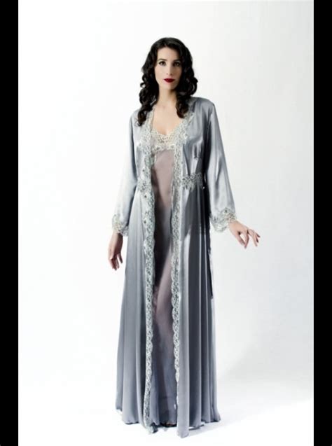Liliana Casanova French Nightwear Designer Nightwear Silk Negligee