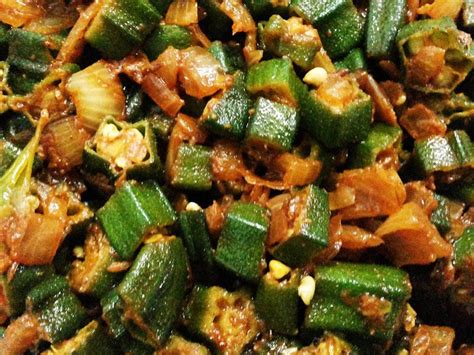 Ladies finger fry recipe with step by step photos. Vegetable Lady Fingers Recipe - Lady Finger Okra Love My ...