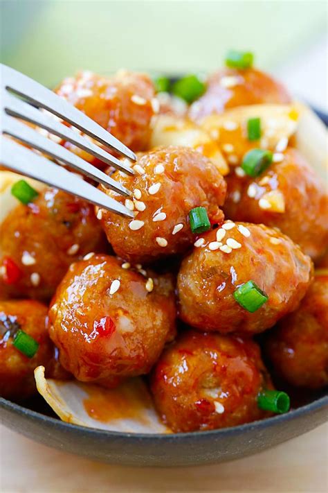 Sweet And Sour Meatballs Easy Delicious Recipes