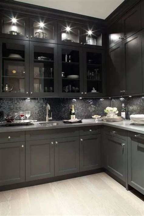The Best 50 Black Kitchens You Need To See Shaker Style Kitchen