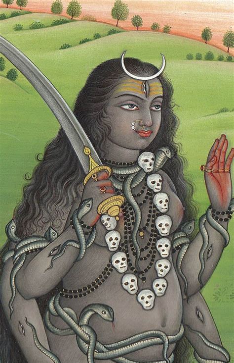Goddess Bhairavi Exotic India Art