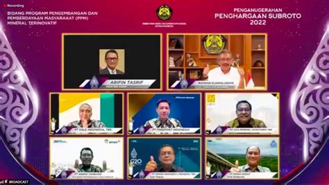 Freeport Indonesia Raih Penghargaan Subroto 2022 Berita Timika