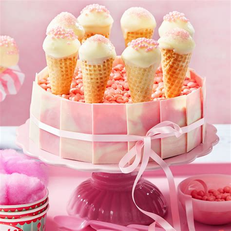 Looking for recipes for ice cream cake? Ice-Cream Cone Cake Recipe | New Idea Magazine