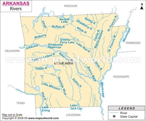 Arkansas River Map Map Of Arkansas Arkansas Travel Arkansas