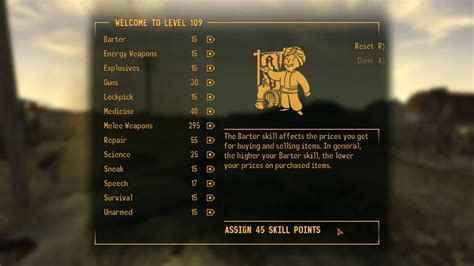 Skilled Perk At Fallout New Vegas Mods And Community