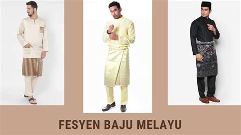 √ 20 Baju Melayu Teluk Belanga And Cekak Musang Terkini 2023