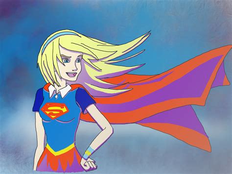 Supergirl Dc Superhero Girls Lilhawkeye Illustrations Art Street