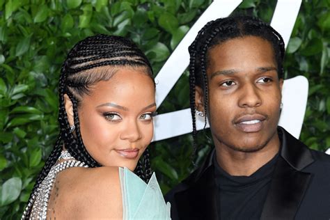 A Ap Rocky Calls Pregnant Gf Rihanna His Wife Fuels Marriage Rumors Video Page Of