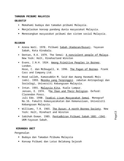 DOC Hak Istimewa Orang Melayu Pribumi Sabah Dan Sarawak PDFSLIDE NET