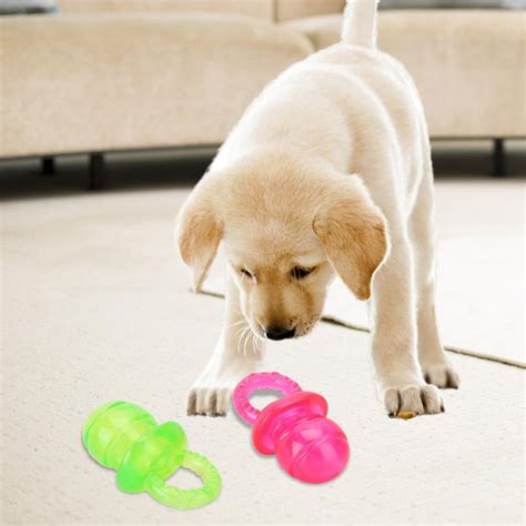 Greensen Dog Molar Toy2pcs Pet Puppy Molar Clean Teeth Toy Pacifier