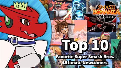 Top 10 Favorite Super Smash Bros Ultimate Newcomers Youtube