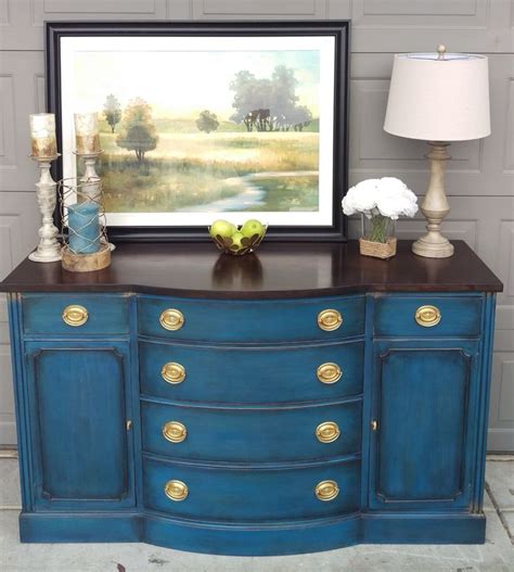 Gallery Brushed By Brandy Blue Painted Furniture Teal Furniture