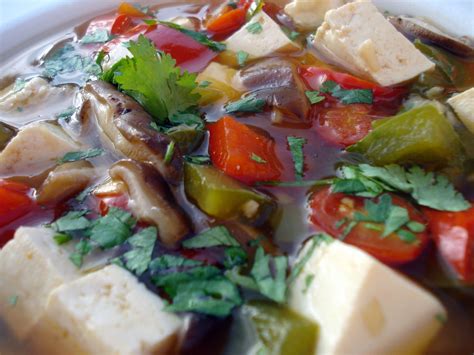 A Vegetarian Thai Lemongrass Soup Recipe