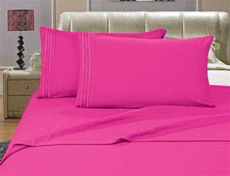 Elegant Comfort 1500 Thread Count Egyptian Quality Microfiber Deep Pocket Bedroom Sheet Set
